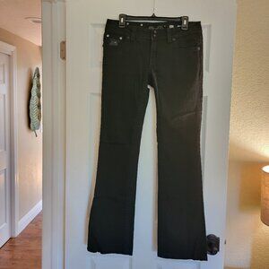 Miss Me Black Boot Cut Jeans Size 31 EXC